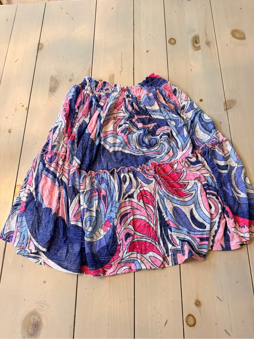 David Cline Tiered Skirt